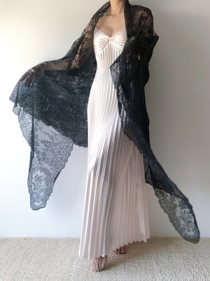 black lace shawls