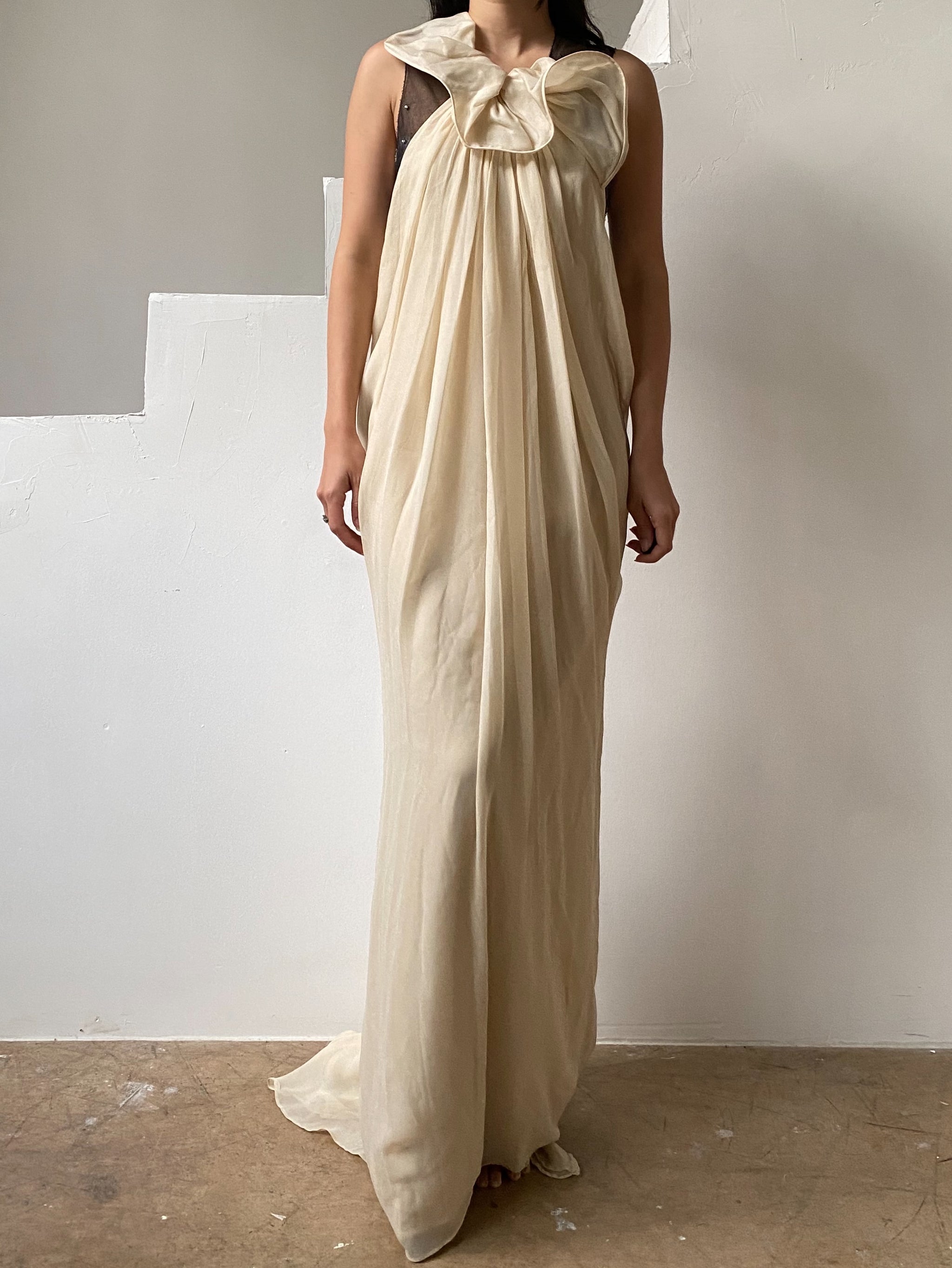 Silk Flowing Dress S G O S S A M E R