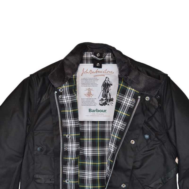 barbour driver wax jacket