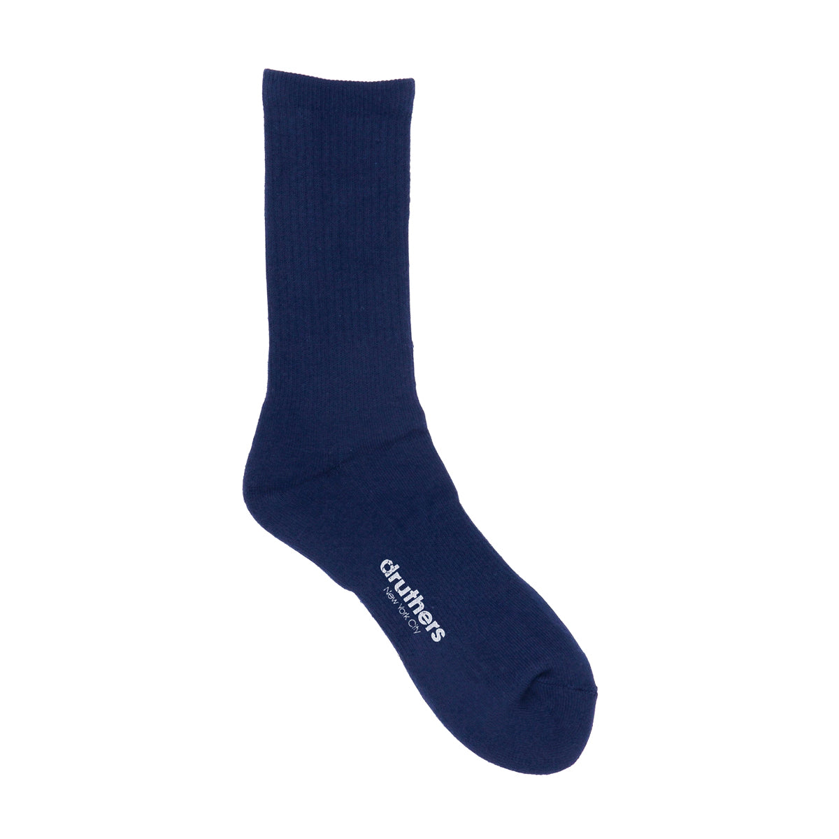 EVERYDAY ORGANIC COTTON CREW SOCK - NAVY