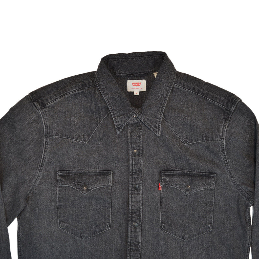 barstow western shirt black