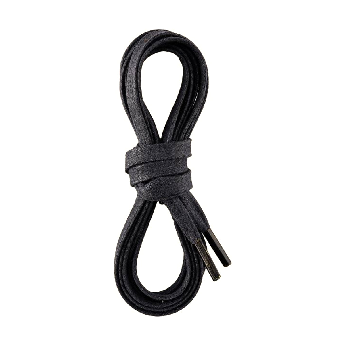 48-INCH FLAT WAX LACES - BLACK (LIMIT ONE PER ORDER)