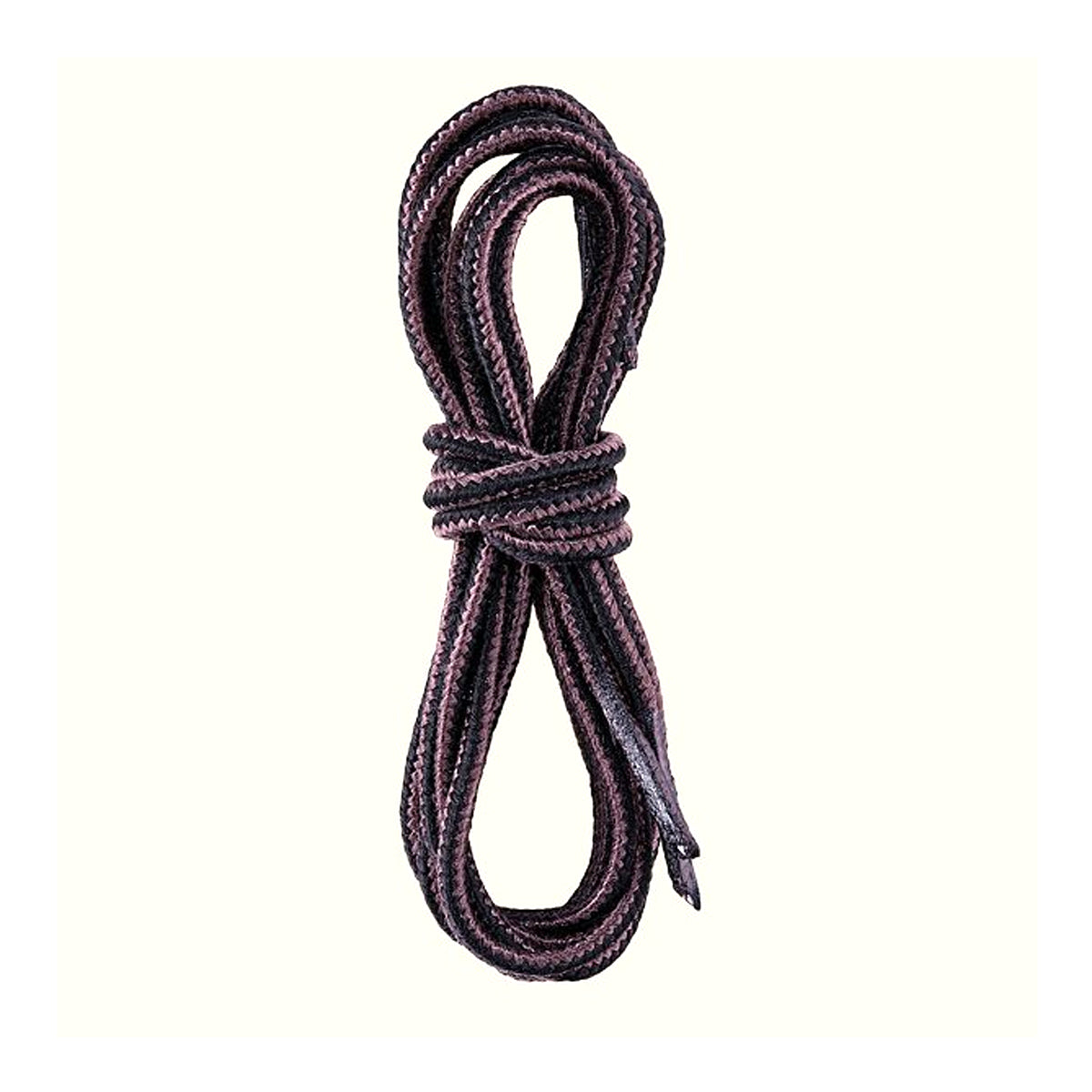 63-INCH TASLAN LACES - BLACK BROWN