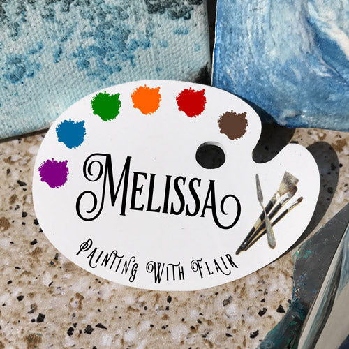 art-palette-shaped-name-tags-personalized-for-artists-and-art-stores