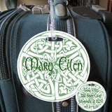 Celtic Knot Luggage Tags