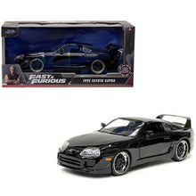 Load image into Gallery viewer, Jada 1/24  &quot;Fast &amp; Furious&quot; Brian&#39;s Toyota Supra - Glossy Black (JAD33380-HP)
