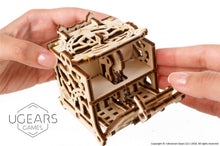 Charger l&#39;image dans la galerie, Ugears Wood Puzzle Gamers Dice Keeper-62 pieces (Easy) 70072  FREESHIP US/CA