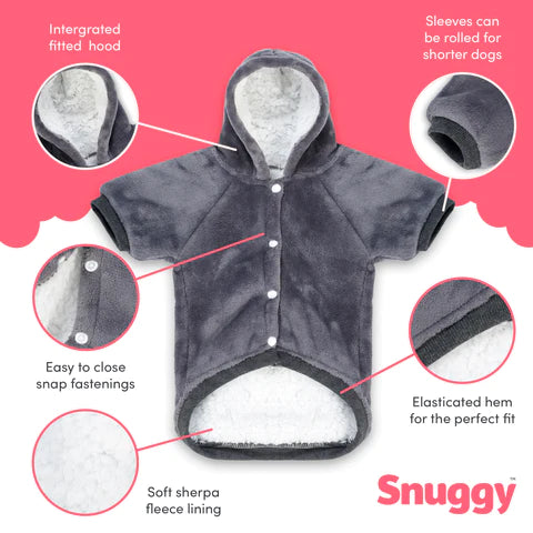 Dog Grey Snuggy Benefits