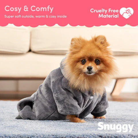 Dog Grey Snuggy Overview