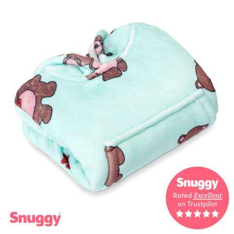 Snuggy Bear Print Baby & Toddler Hooded Blanket Reviews