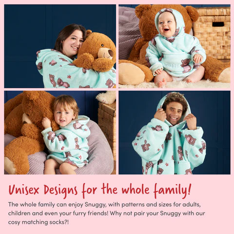 Snuggy Bear Hooded Blanket Family Sets