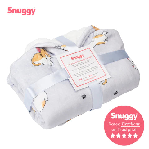 Snuggy Cat Print Kids Hooded Blanket Reviews