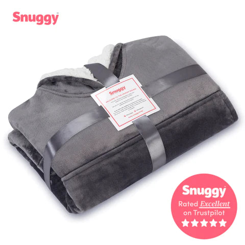 Snuggy Grey Hooded Blanket Reviews