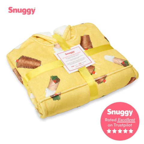 Snuggy Kebab Print Hooded Blanket Reviews