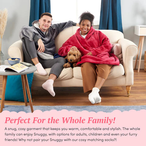 Snuggy Matching Hooded Blanket Sets