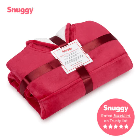 Snuggy Red Hooded Blanket reviews