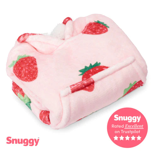 Snuggy Strawberry Toddler Hooded Blanket reviews