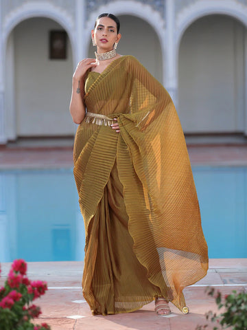 Indowestern Style Saree Draping | Step-by-Step Guide