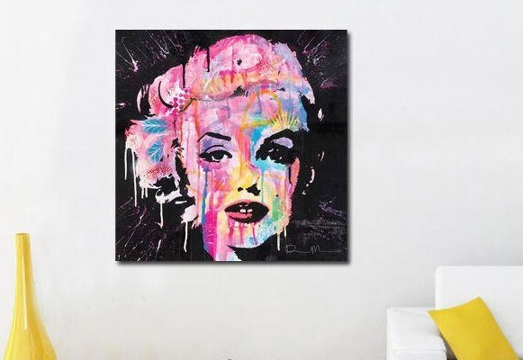 Marilyn Monroe Stretched Canvas Print