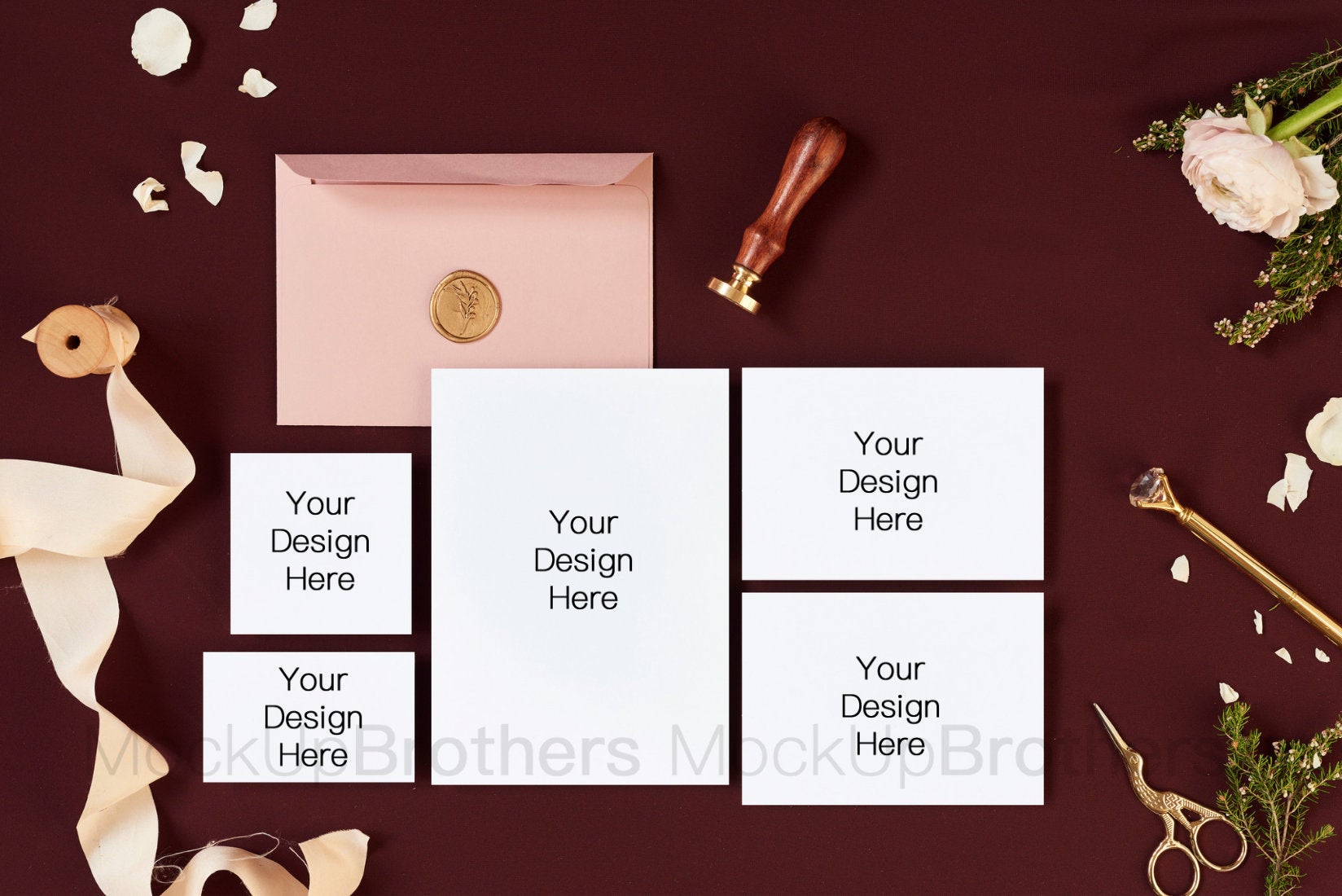 Download Wedding Stationery Mockup W06 49 Mockupbrothers Yellowimages Mockups