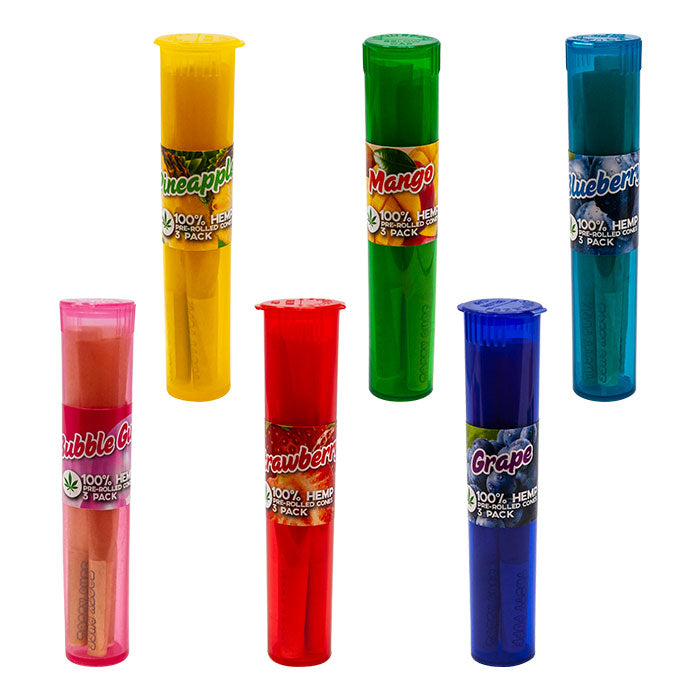 Tasty Puff Flavored Cones 180ct Display