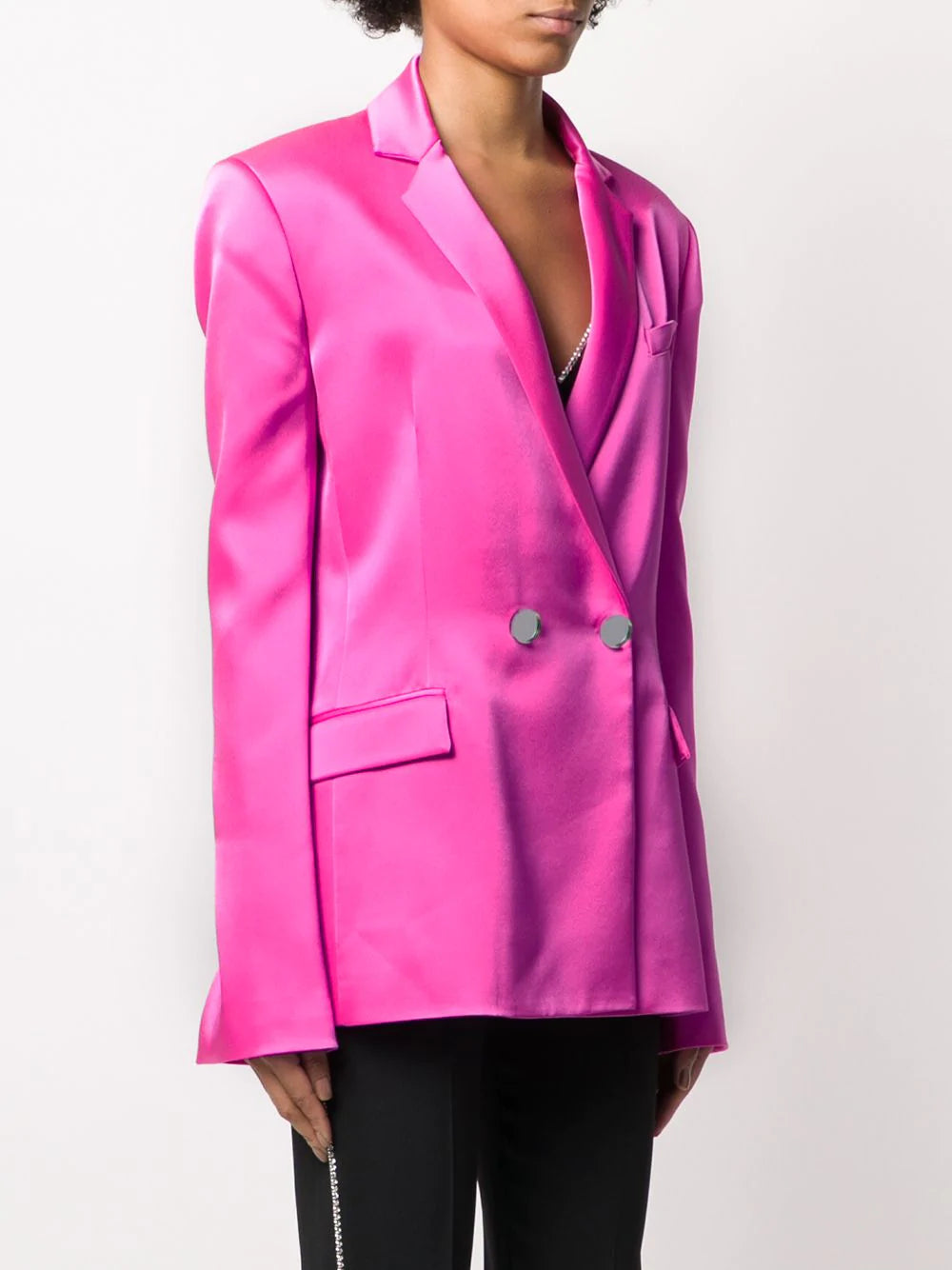 Satin tailored jacket – David Koma
