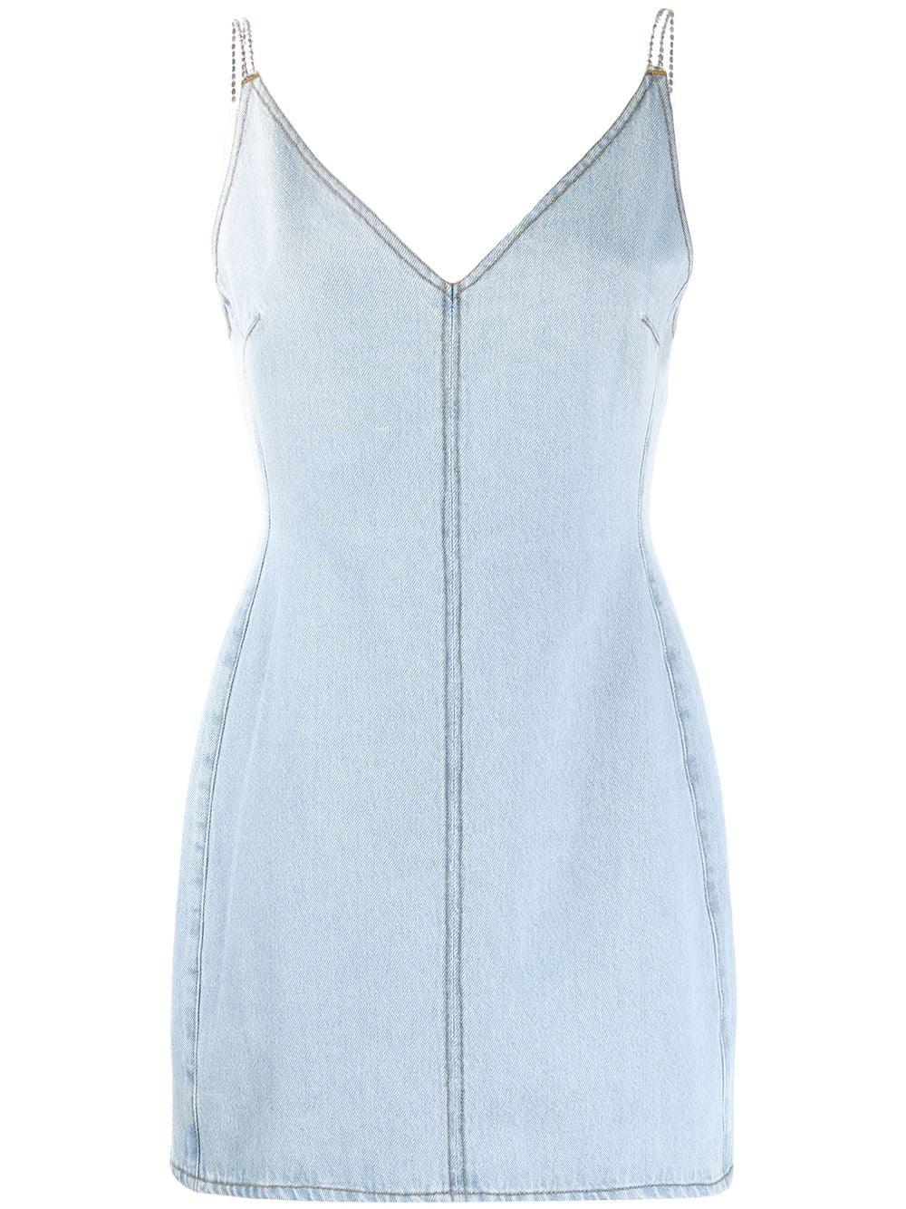 denim cami dress