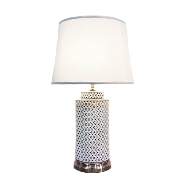 ceramic lattice lamp