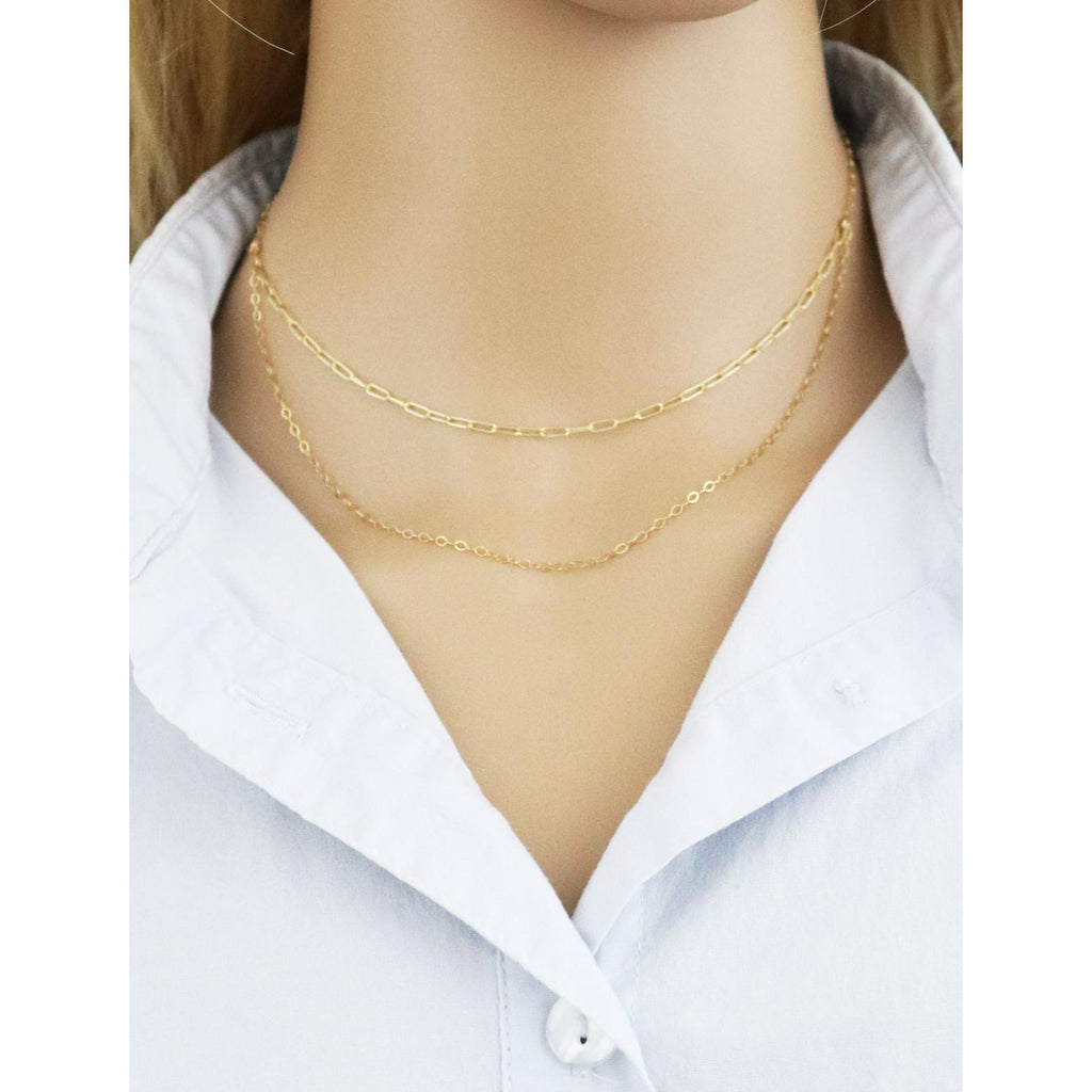 Yellow Chimes Multi- Layered Choker Necklace for Women Thick Chain –  YellowChimes