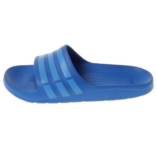 adidas blue slides