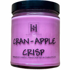Cran-Apple Crisp Soy Candle by Happy Scents