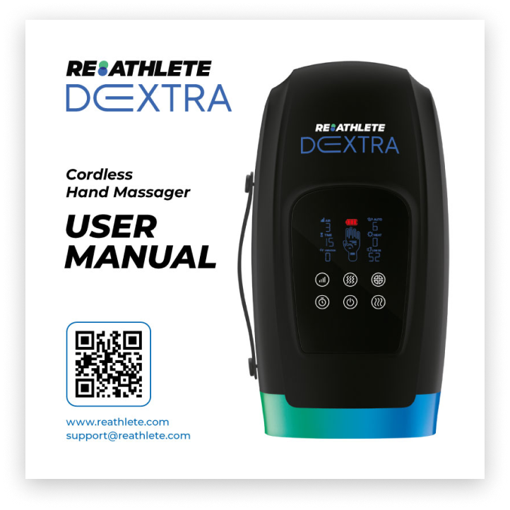 REATHLETE DEXTRA Cordless Hand Massager