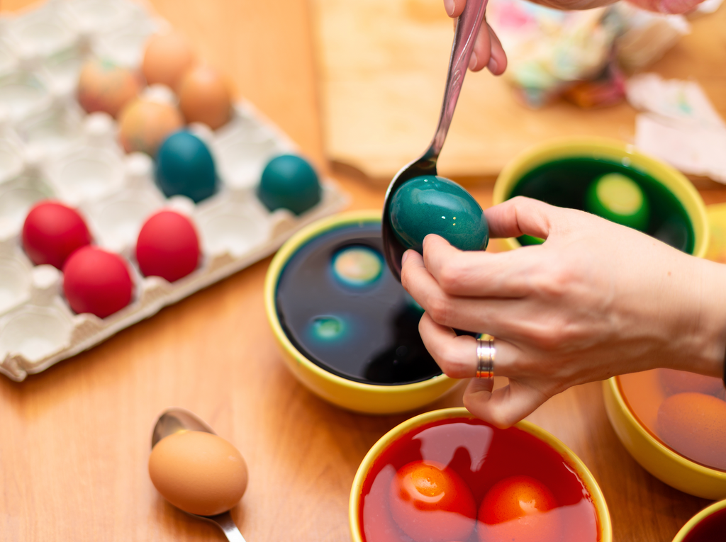 Dye Easter Eggs.