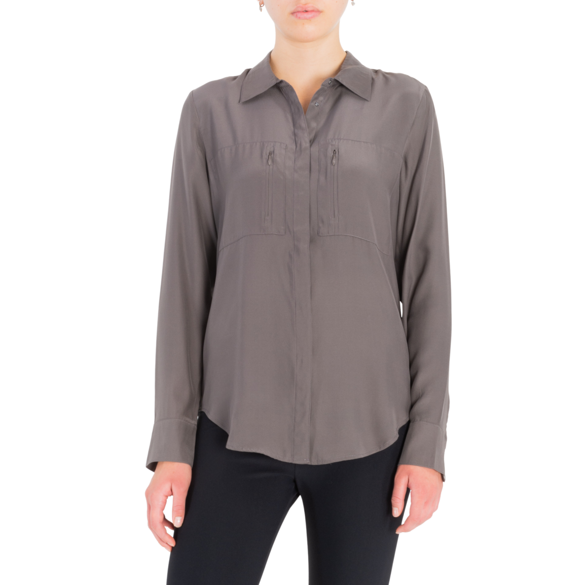 Rossmore Silk Blouse | Iron