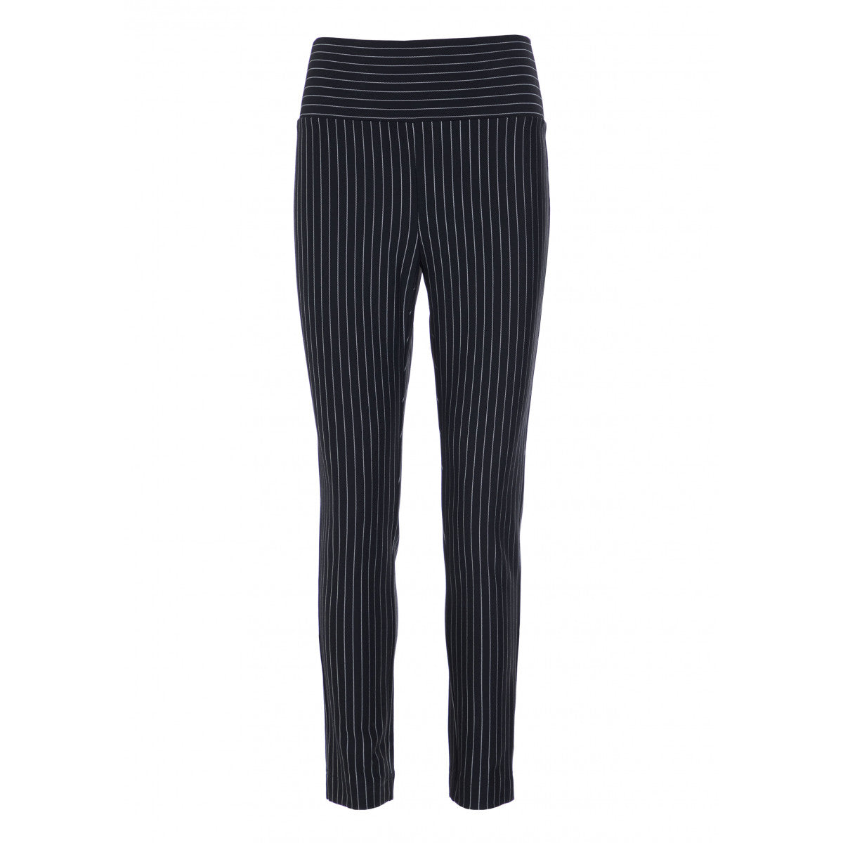 Pinstripe Jersey Pant | Black Pinstripe