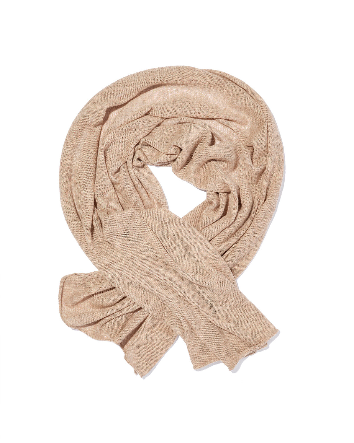 Alpaca Woven Shawl | Wheat