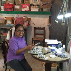 Fair trade handmade rings in Mexico
