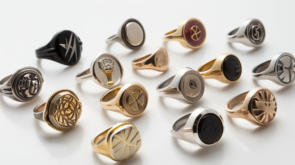 Contemporary Signet Rings Collection