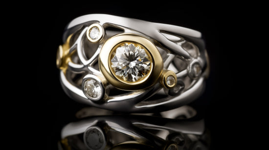 gold, platinum, and their exquisite combinations