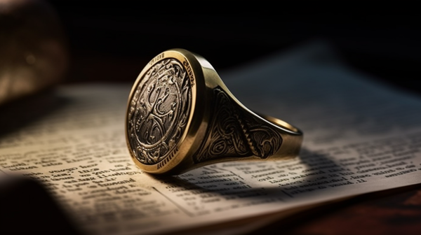 beautifully crafted signet ring from the Roberts & Co collection