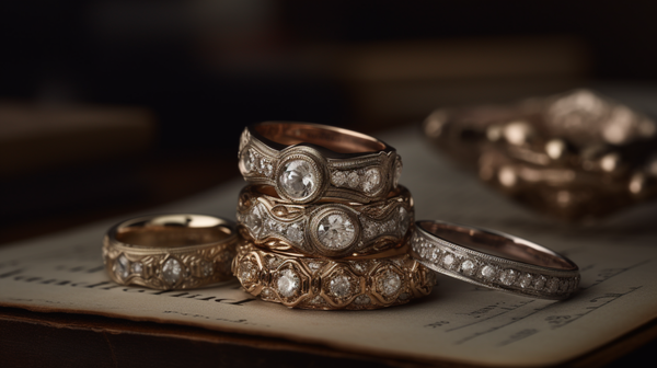 Roberts & Co's jewelry collection showcasing engagement and wedding rings