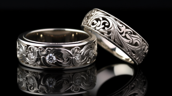 Ornamented vs. Plain Wedding Rings