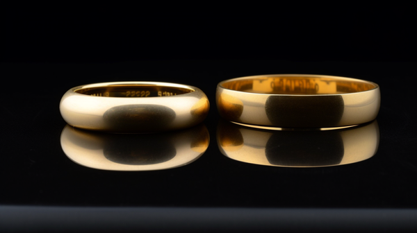 gold wedding ring from Roberts & Co