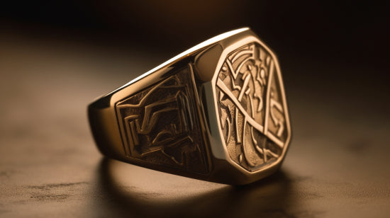 bold signet ring