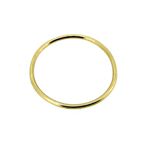1mm 18ct Rose Gold Vermeil Stacking Ring: Elegant & Versatile