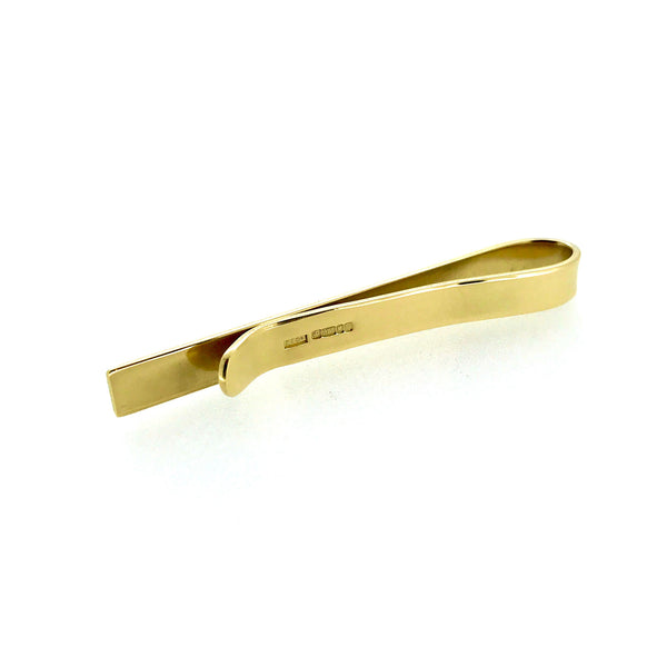 9ct Gold Tie Clip 5mm Hallmarked Tie Slide – Roberts & Co