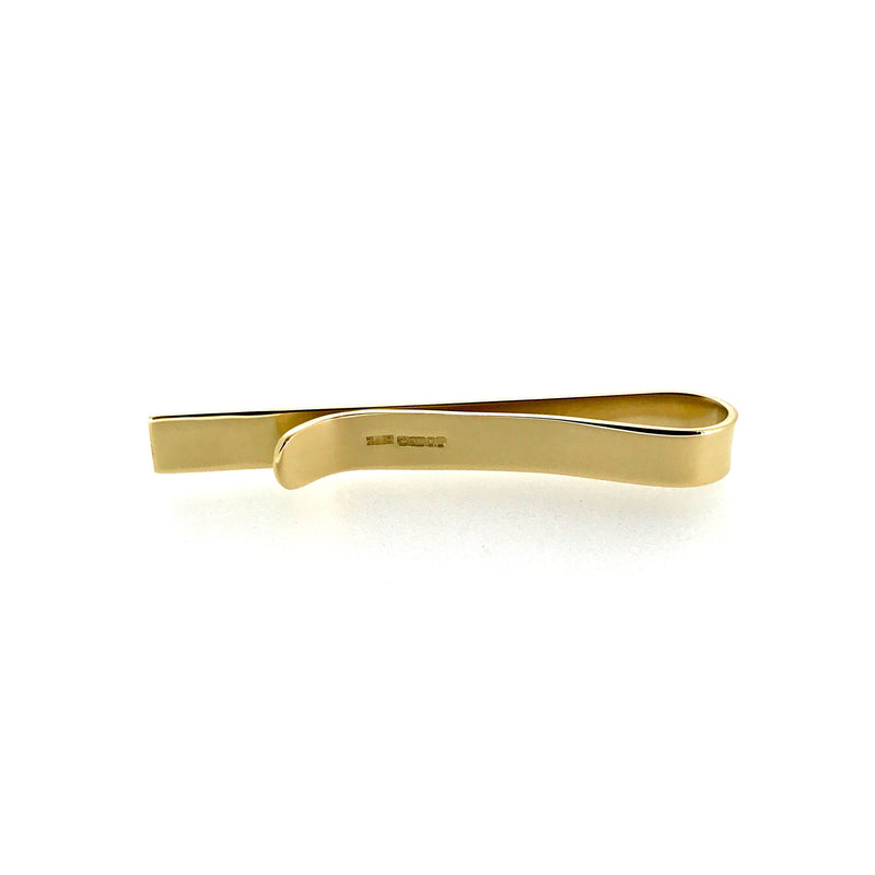 9ct Gold Tie Clip 6mm Hallmarked Tie Slide – Roberts & Co