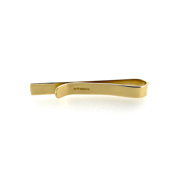 9ct Gold Tie Clip 6mm Hallmarked Tie Slide – Roberts & Co