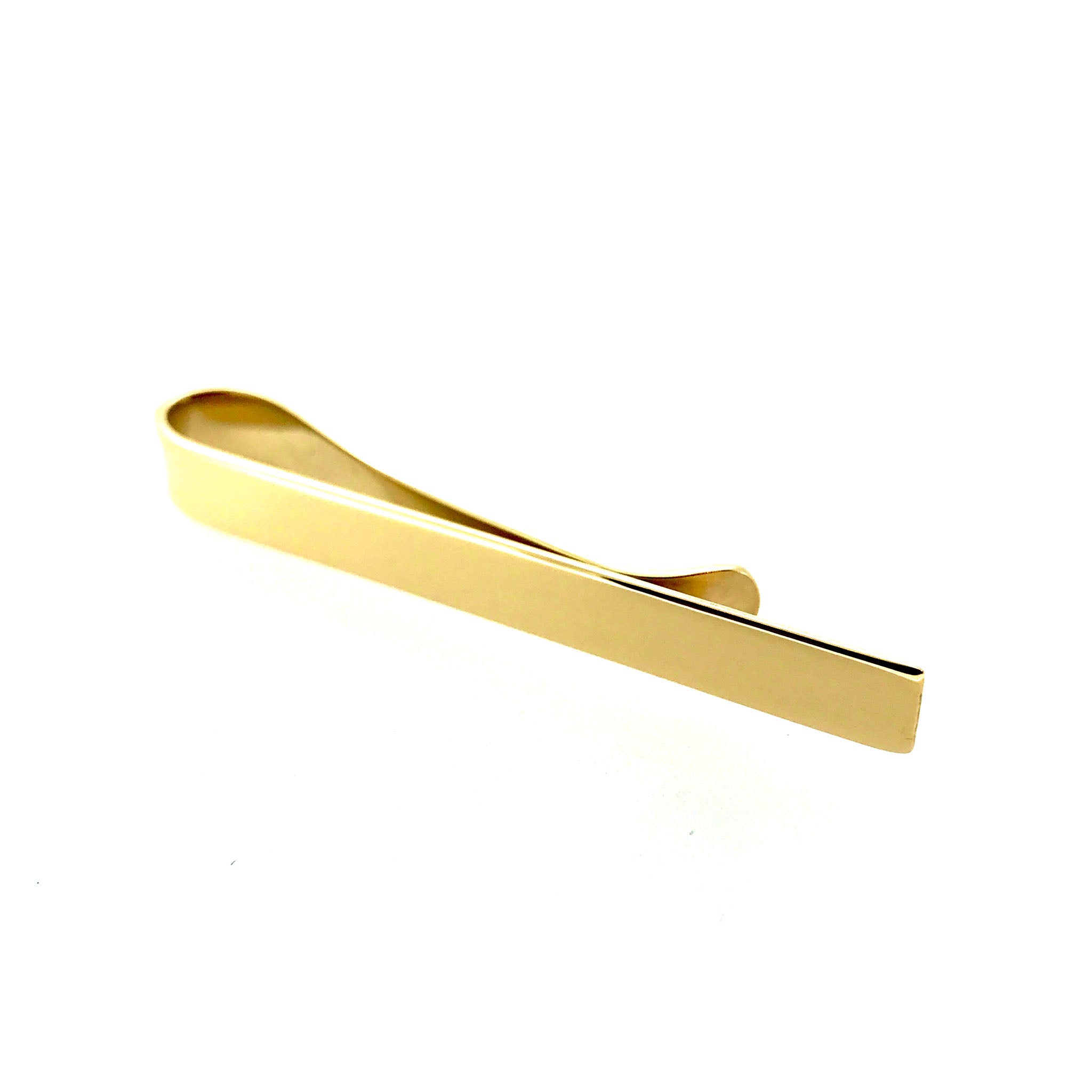 9ct Gold Tie Clip 6mm Hallmarked Tie Slide – Roberts & Co