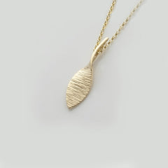 Martin Hamilton Bean Ri Gold Necklace